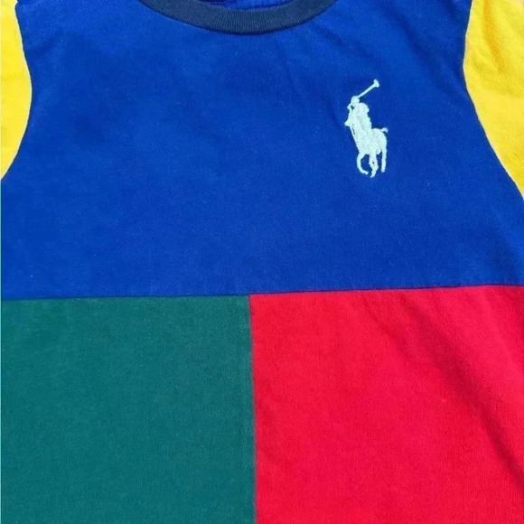 Ralph Lauren Baby Boy Colorblock TShirt size 24 months - Picture 2 of 6